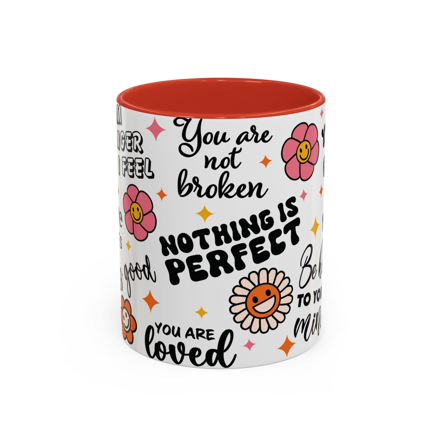 Mug - I Am Stronger Than I Feel - Self Care Inspirational 11 oz Coffee Mug