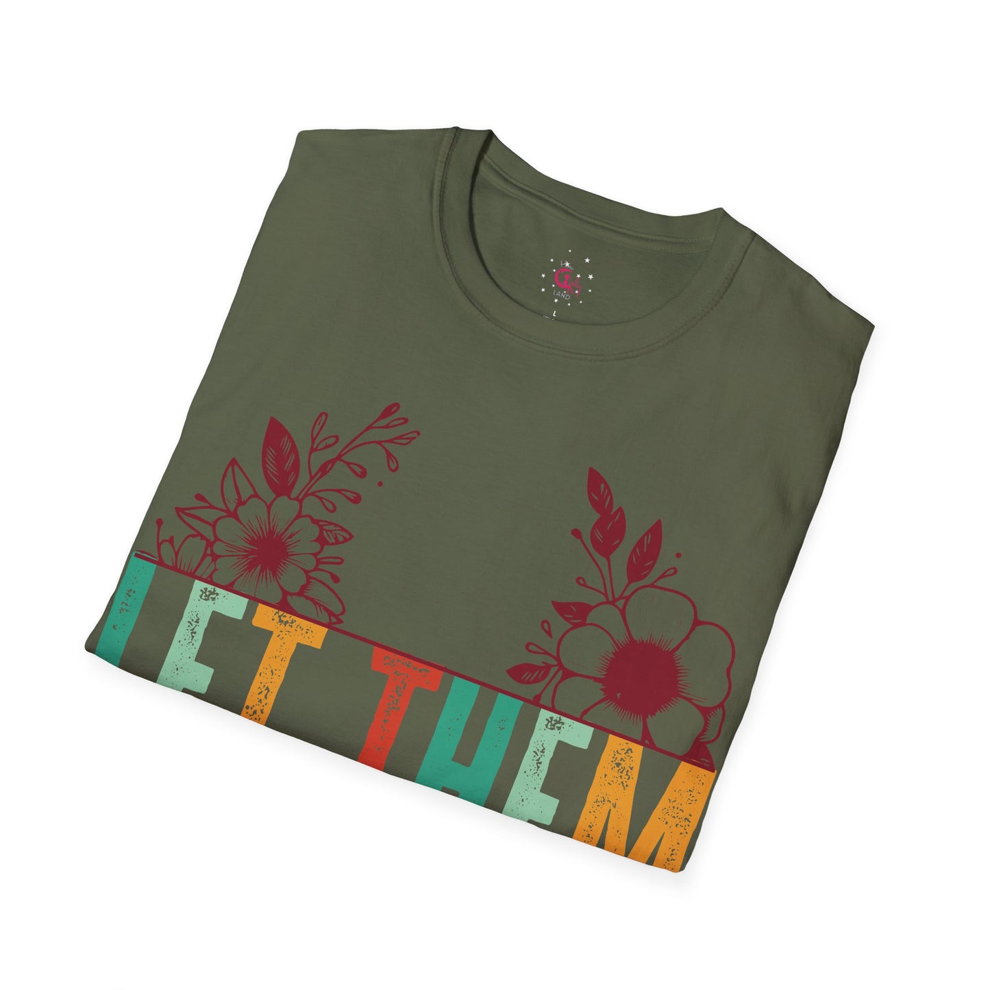 Inspirational 'Let Them...Let Your Beauty Shine' Soft style T-Shirt