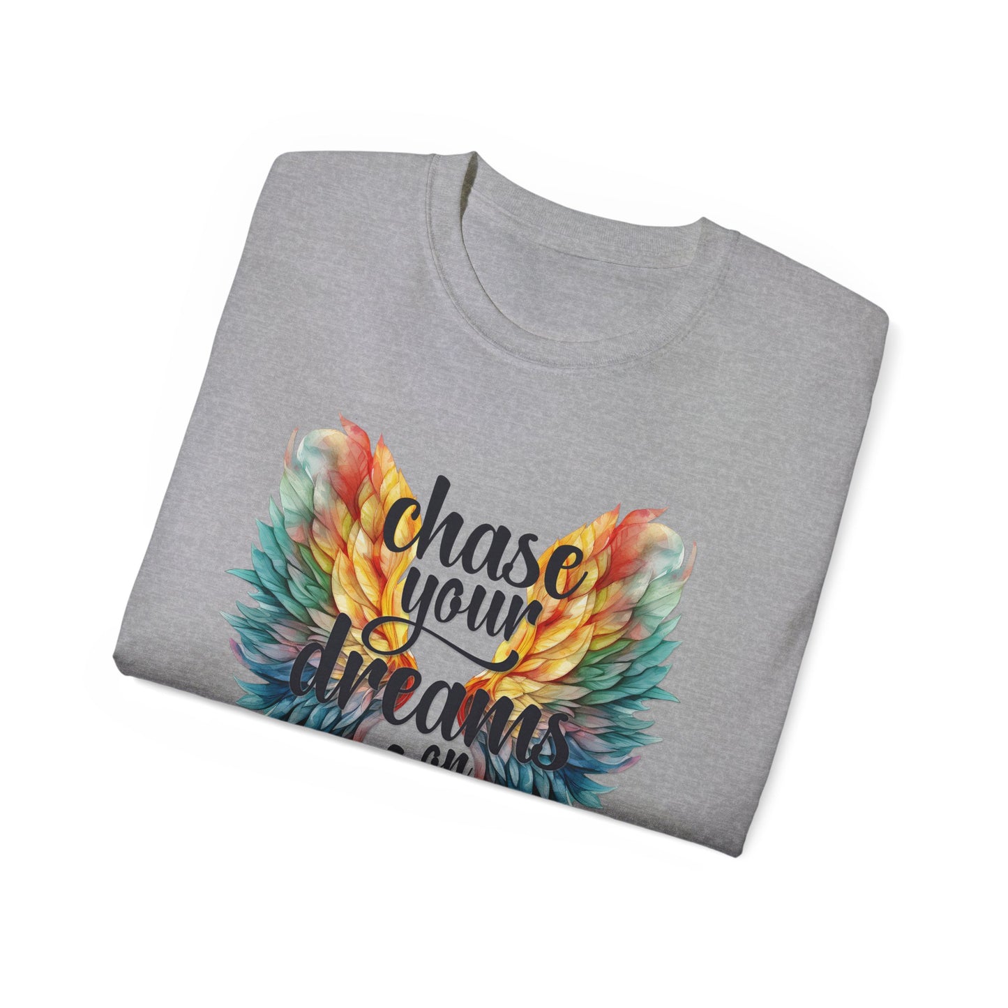 Inspirational Wings Tee-Chase Your Dreams On Wings