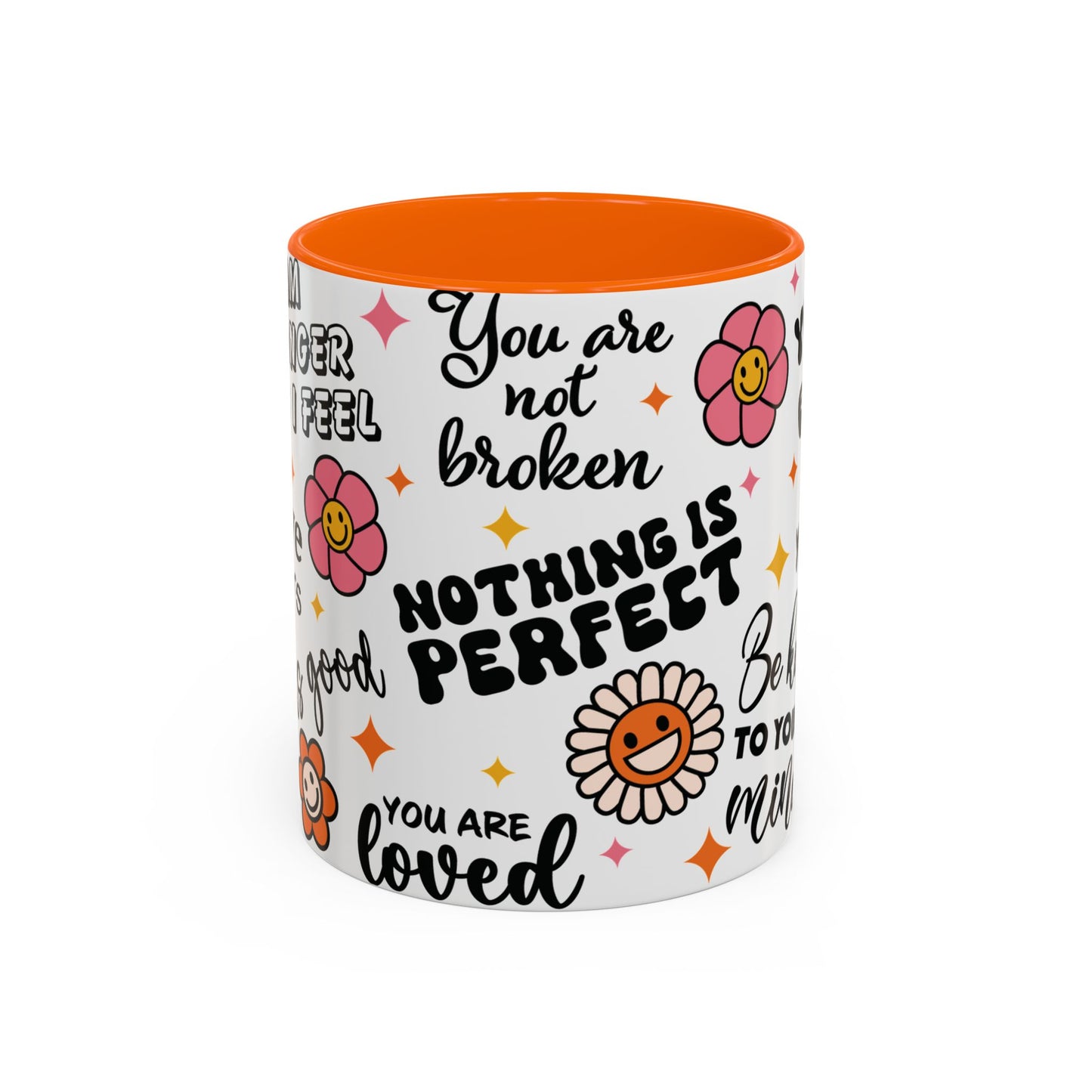 Mug - I Am Stronger Than I Feel - Self Care Inspirational 11 oz Coffee Mug