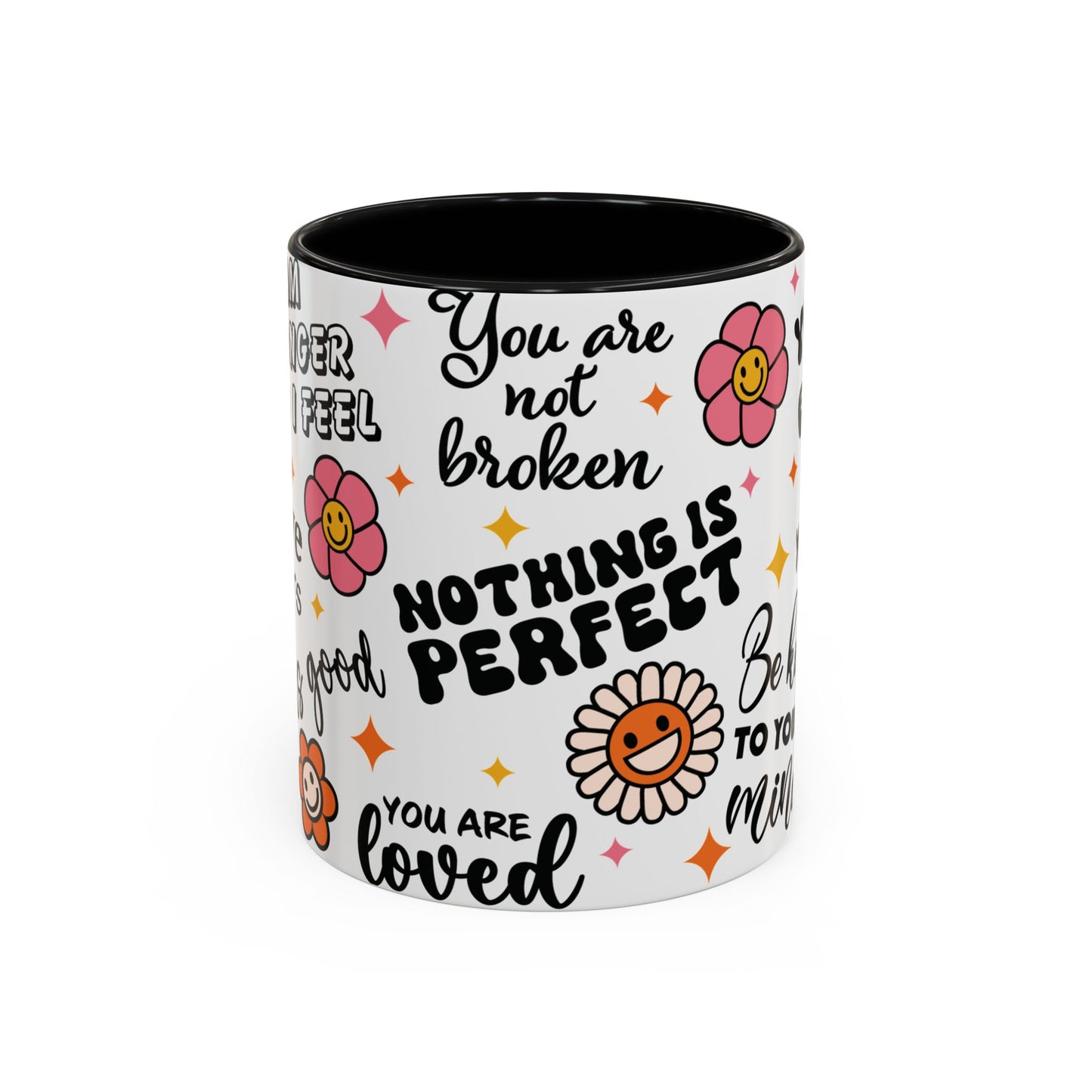 Mug - I Am Stronger Than I Feel - Self Care Inspirational 11 oz Coffee Mug