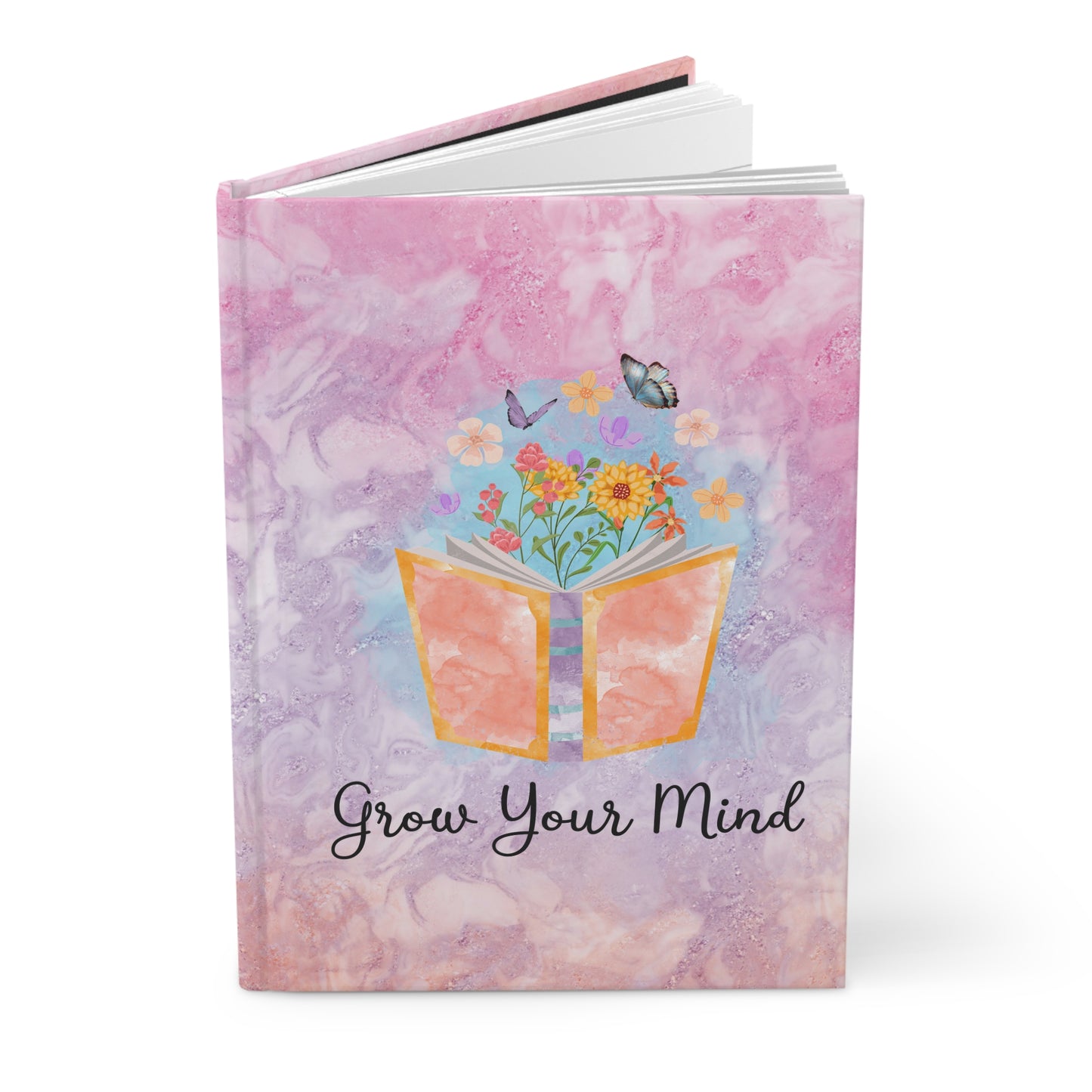 Inspirational - Grow Your Mind Hardcover Journal