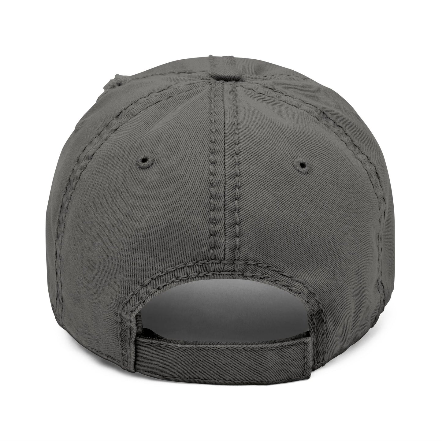 Distressed Dad Hat - "Be the woman you needed as a girl" Embroidered Cap