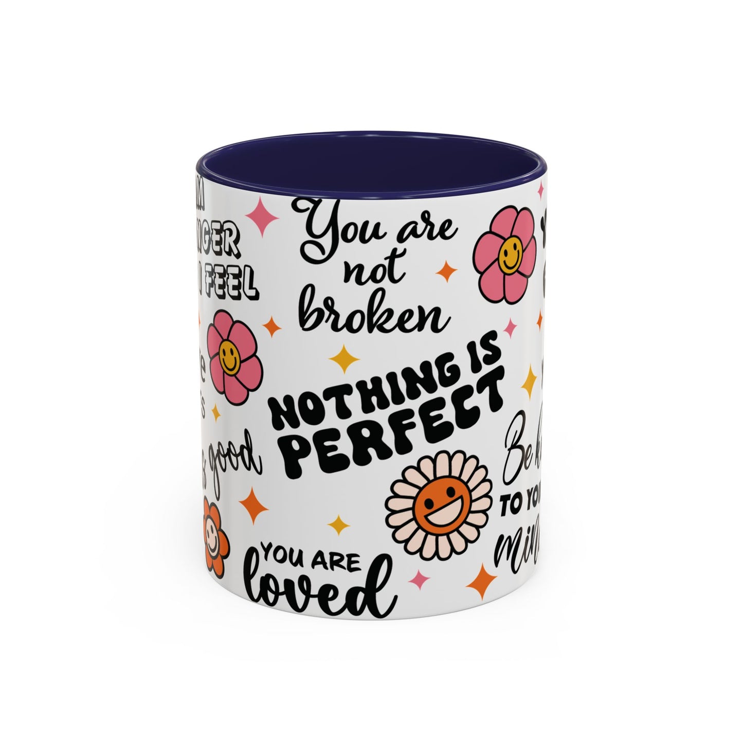 Mug - I Am Stronger Than I Feel - Self Care Inspirational 11 oz Coffee Mug