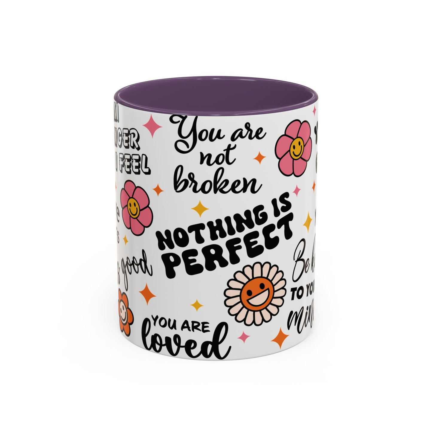 Mug - I Am Stronger Than I Feel - Self Care Inspirational 11 oz Coffee Mug