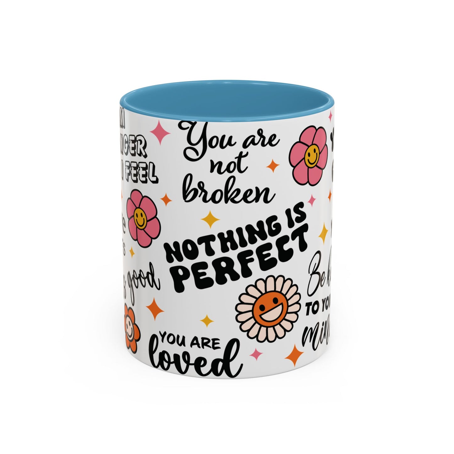 Mug - I Am Stronger Than I Feel - Self Care Inspirational 11 oz Coffee Mug