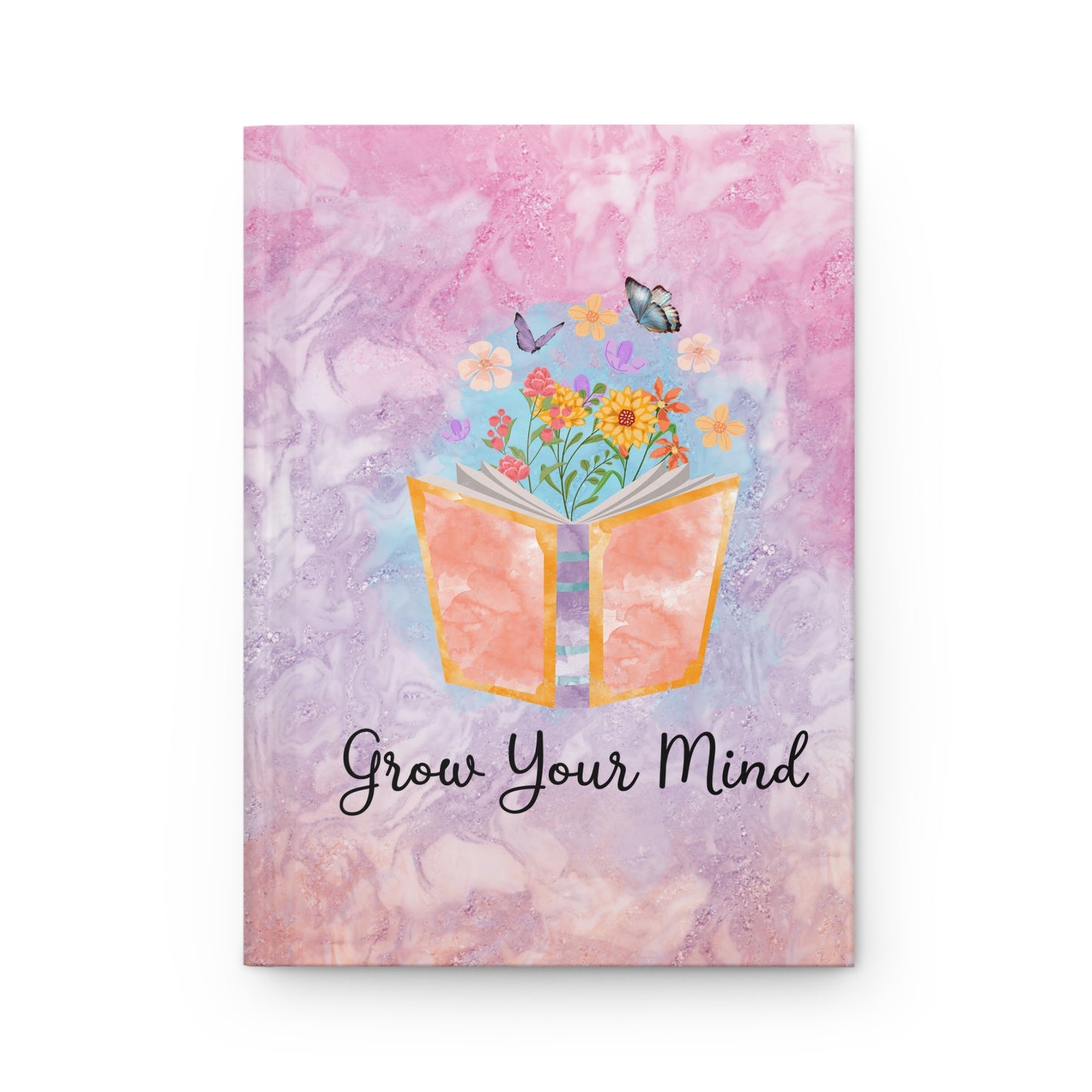 Inspirational - Grow Your Mind Hardcover Journal