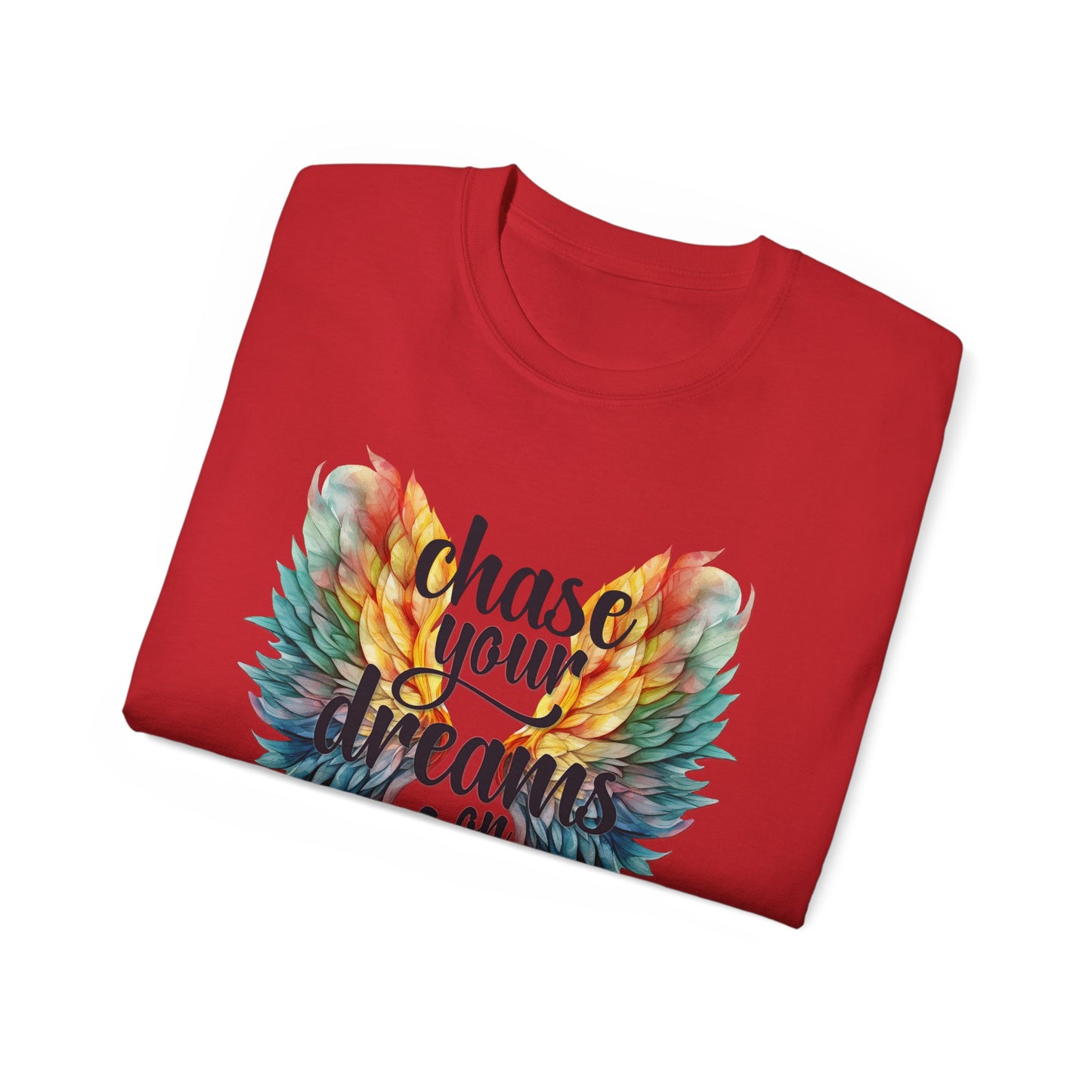 Inspirational Wings Tee-Chase Your Dreams On Wings