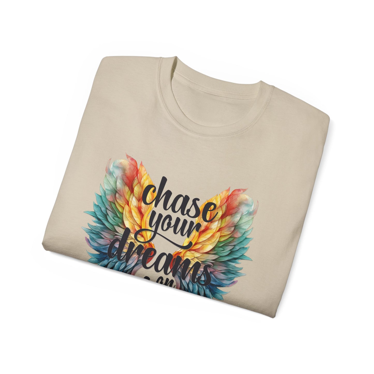 Inspirational Wings Tee-Chase Your Dreams On Wings