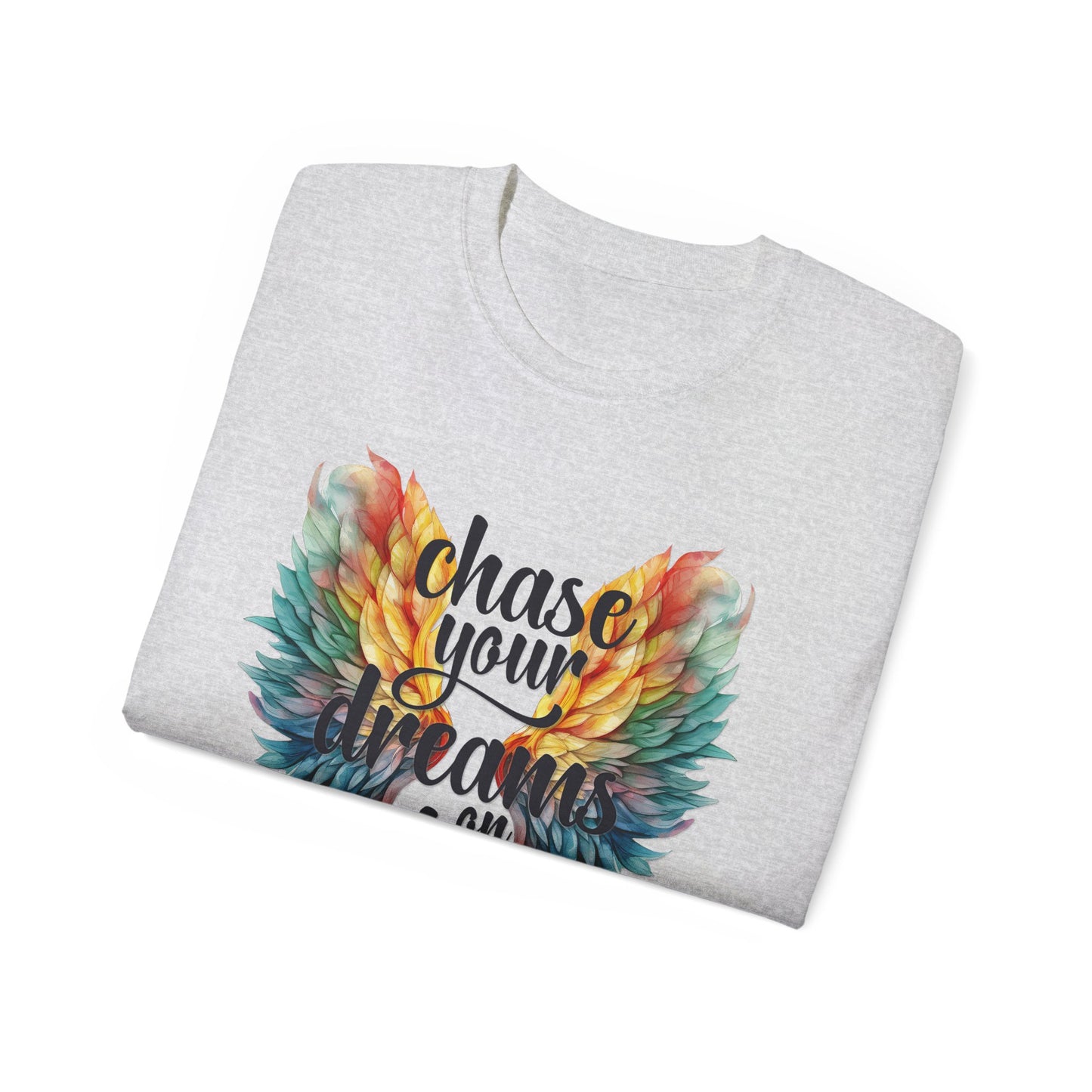 Inspirational Wings Tee-Chase Your Dreams On Wings