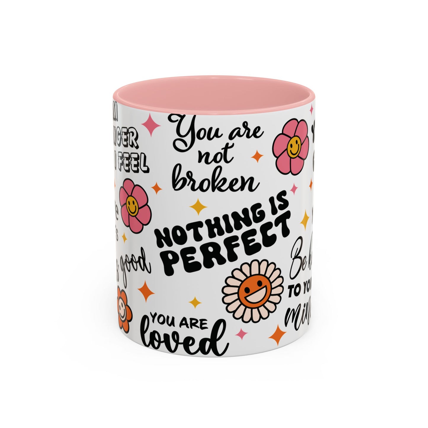 Mug - I Am Stronger Than I Feel - Self Care Inspirational 11 oz Coffee Mug
