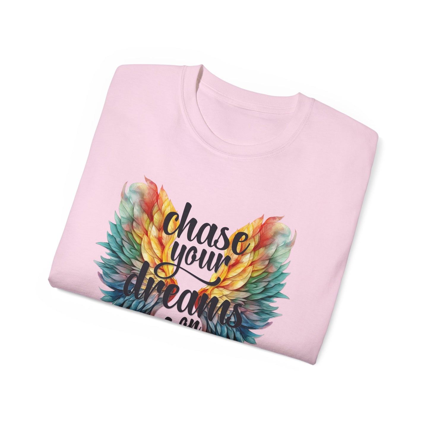 Inspirational Wings Tee-Chase Your Dreams On Wings