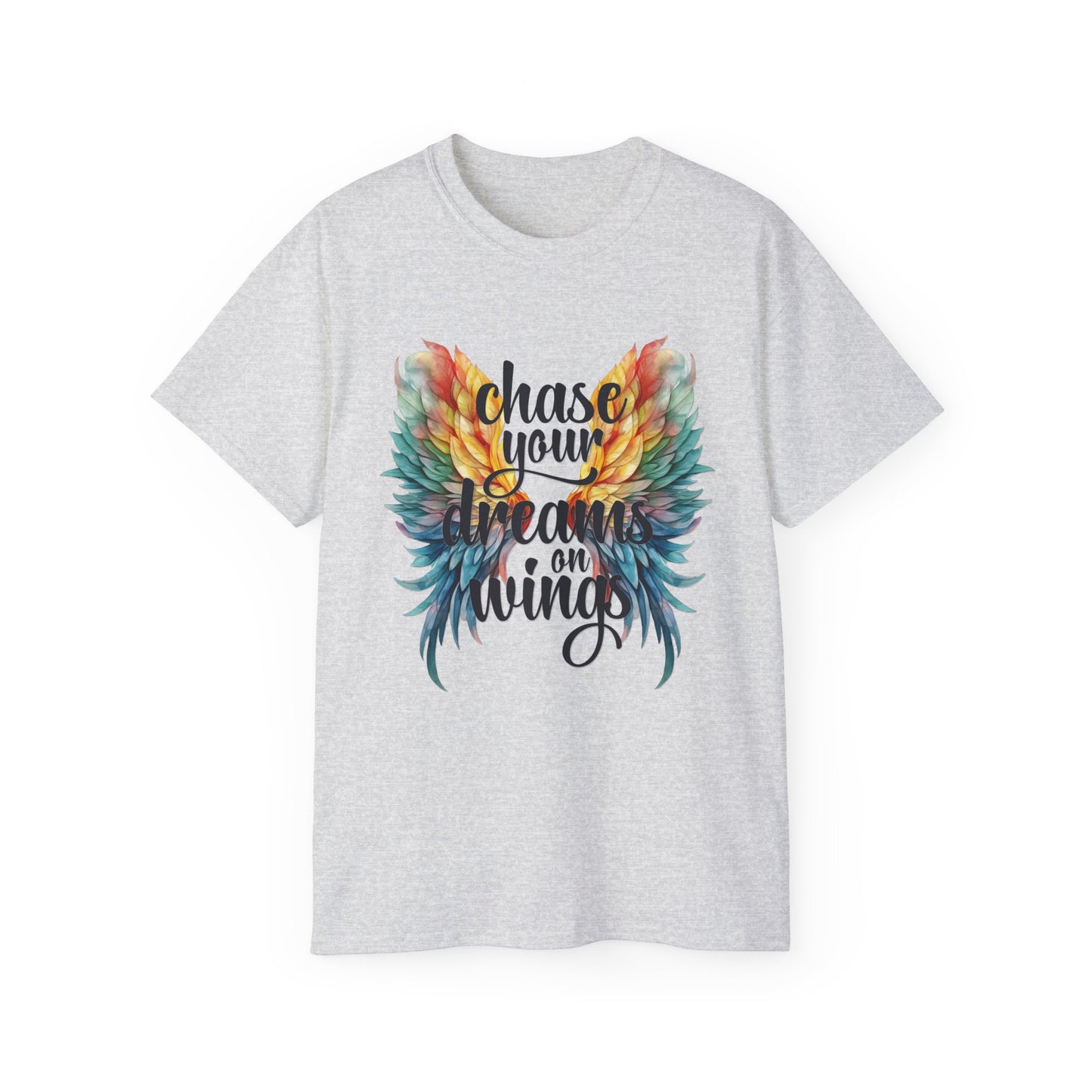 Inspirational Wings Tee-Chase Your Dreams On Wings