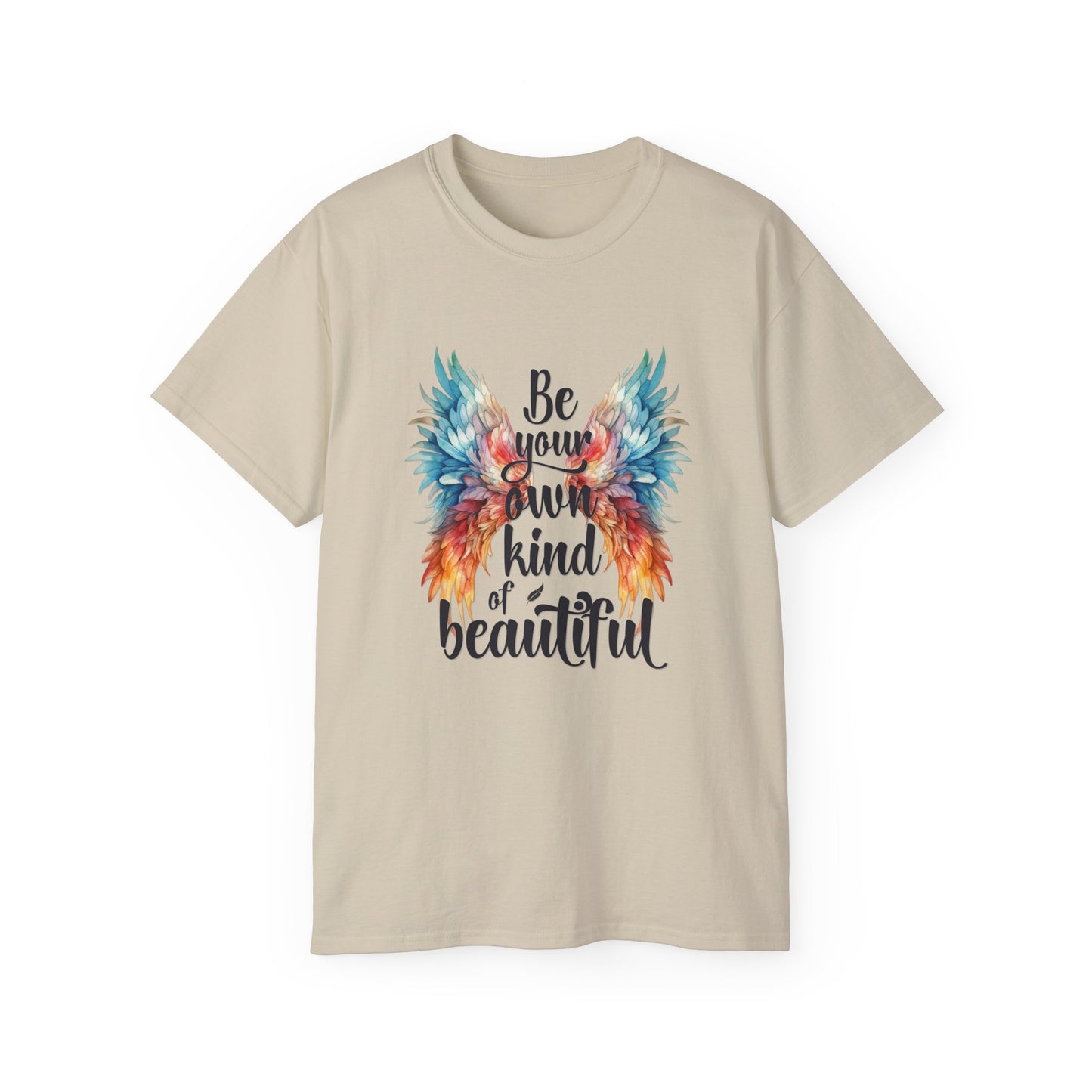 Inspirational Wings Tee - Be Your Own Kind Of Beautiful