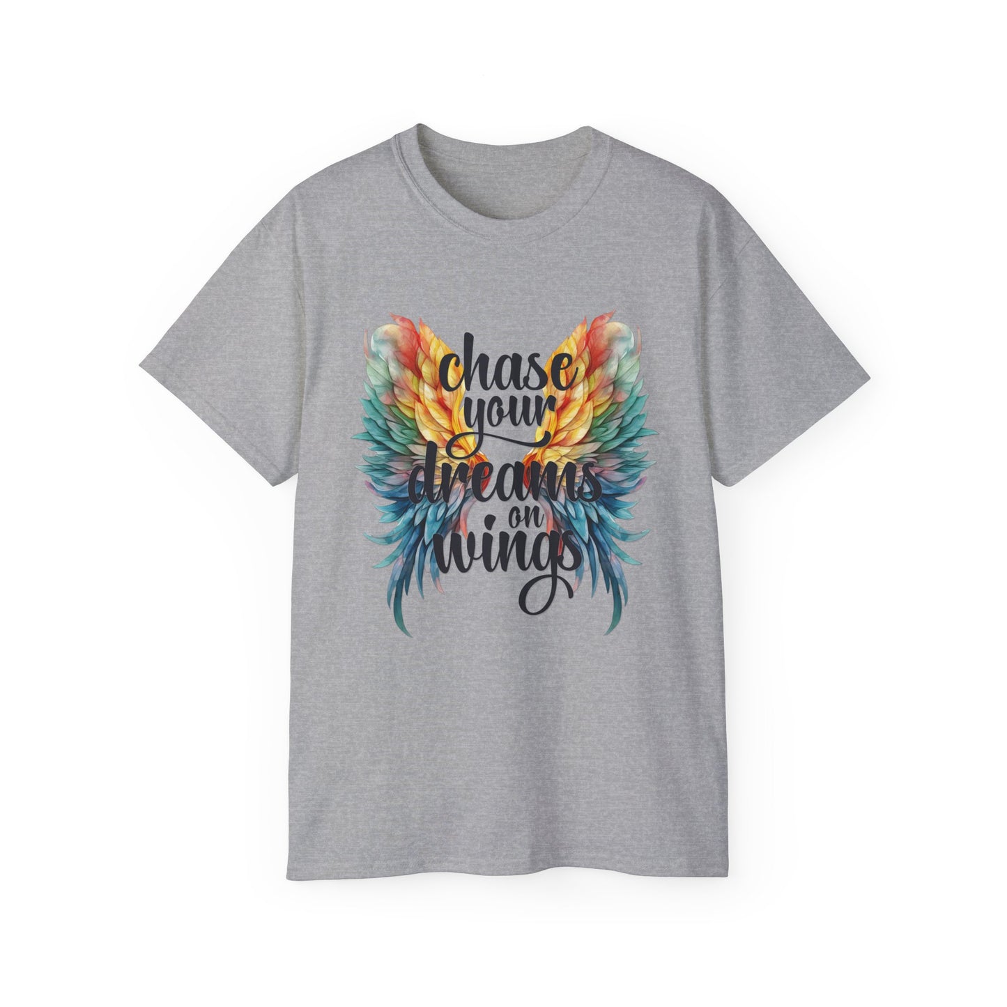 Inspirational Wings Tee-Chase Your Dreams On Wings