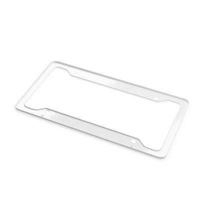 Sparkling Pink License Plate Frame for Glamorous Style