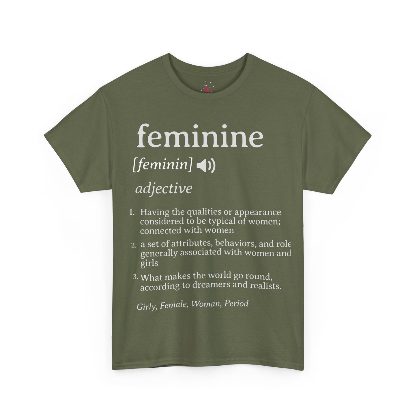 Feminine Defined Cotton Tee