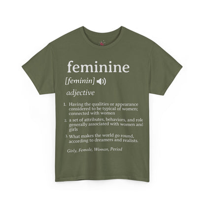 Feminine Defined Cotton Tee