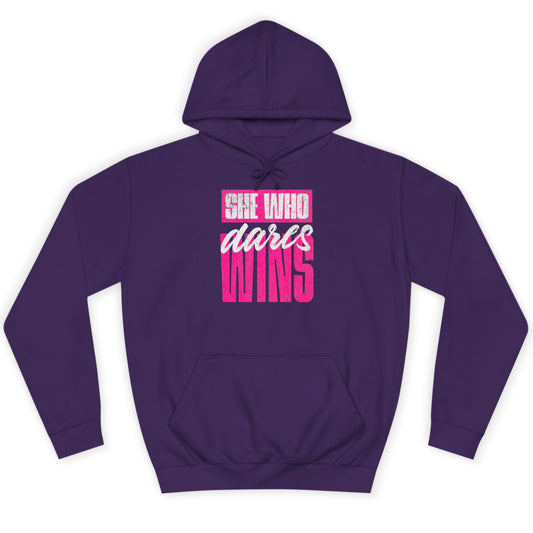 She Who Dares Win Hoodie