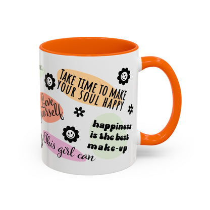 This Girl Can Self Care and Positivity Messages - Inspirational 11 oz
