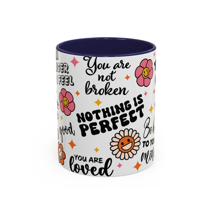 Mug - I Am Stronger Than I Feel - Self Care Inspirational 11 oz Coffee Mug