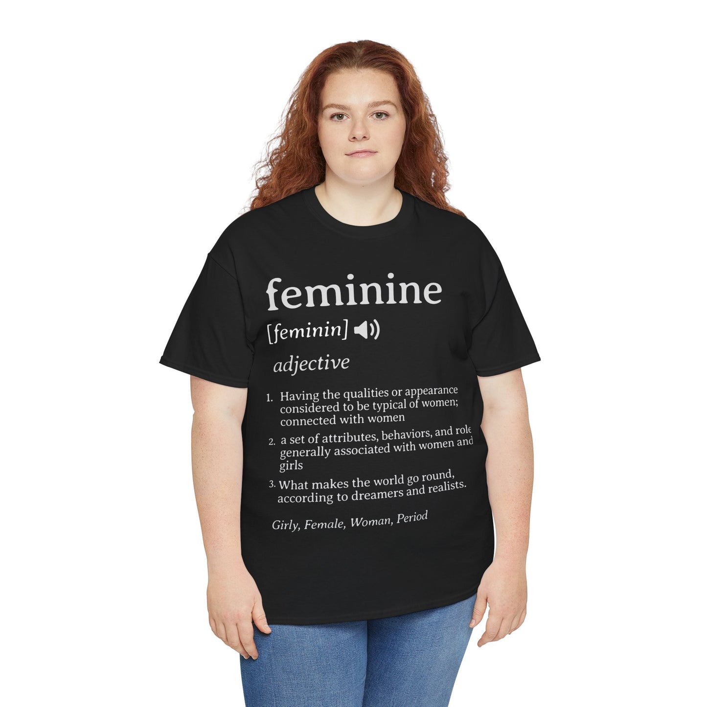Feminine Defined Cotton Tee
