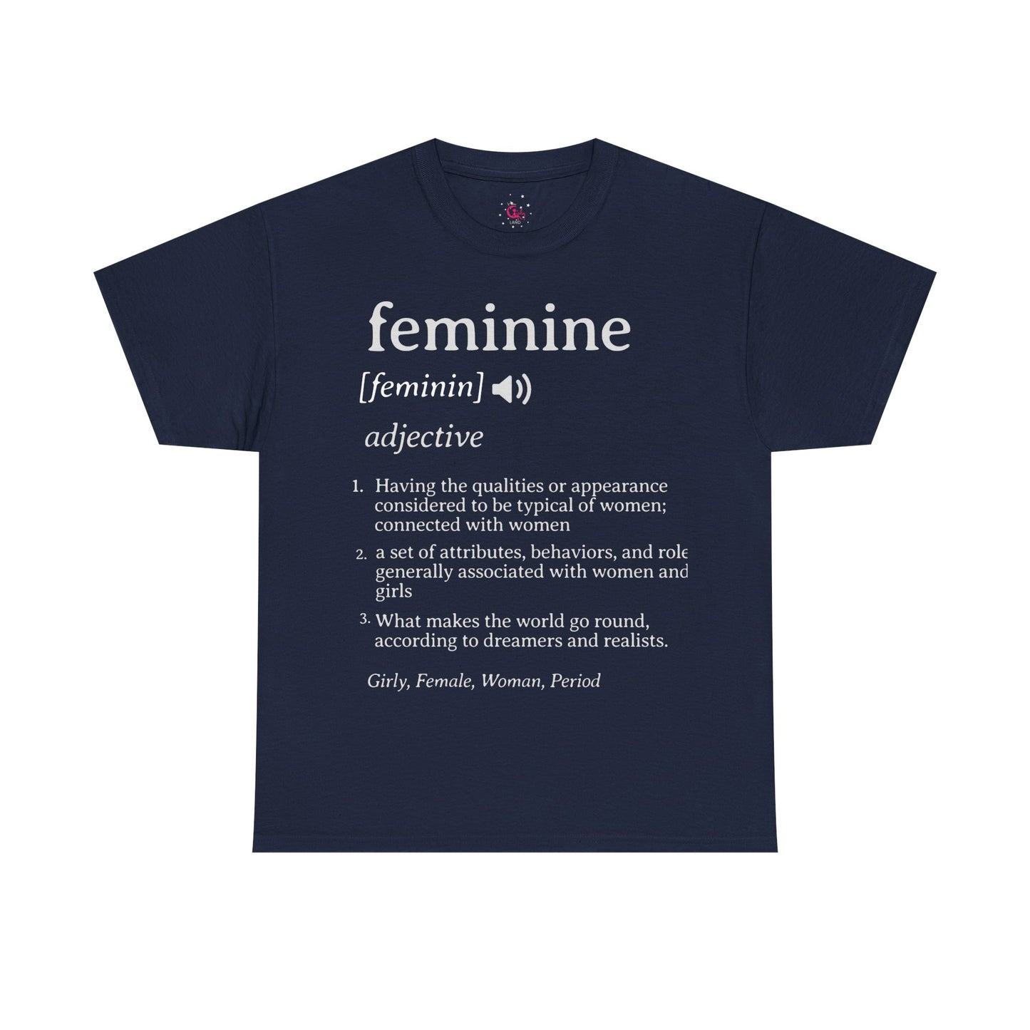 Feminine Defined Cotton Tee