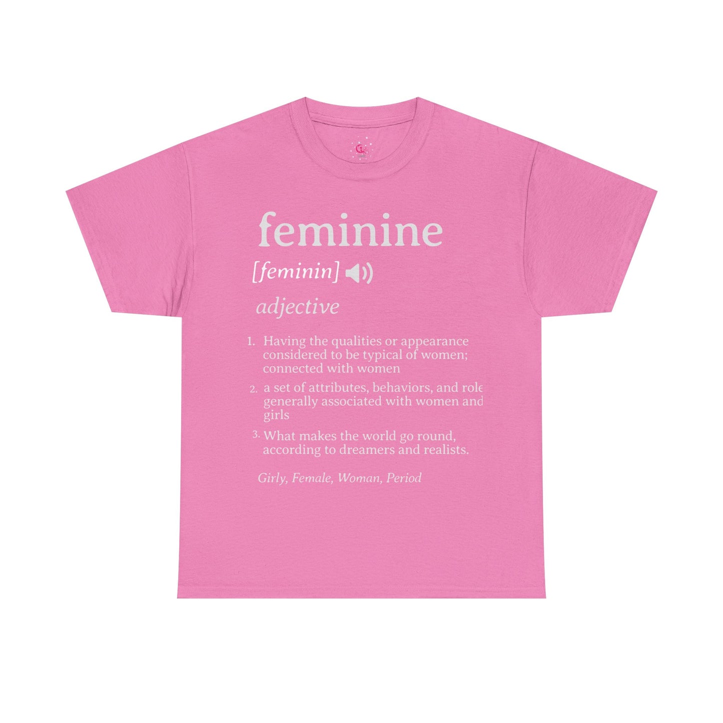 Feminine Defined Cotton Tee