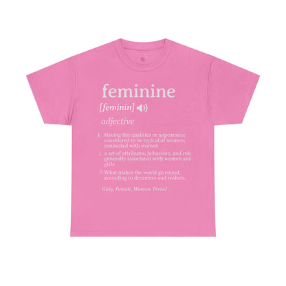 Feminine Defined Cotton Tee