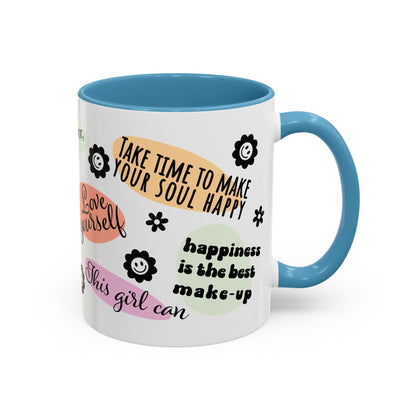 This Girl Can Self Care and Positivity Messages - Inspirational 11 oz