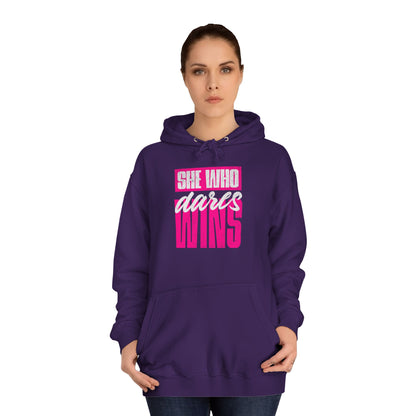 She Who Dares Win Hoodie