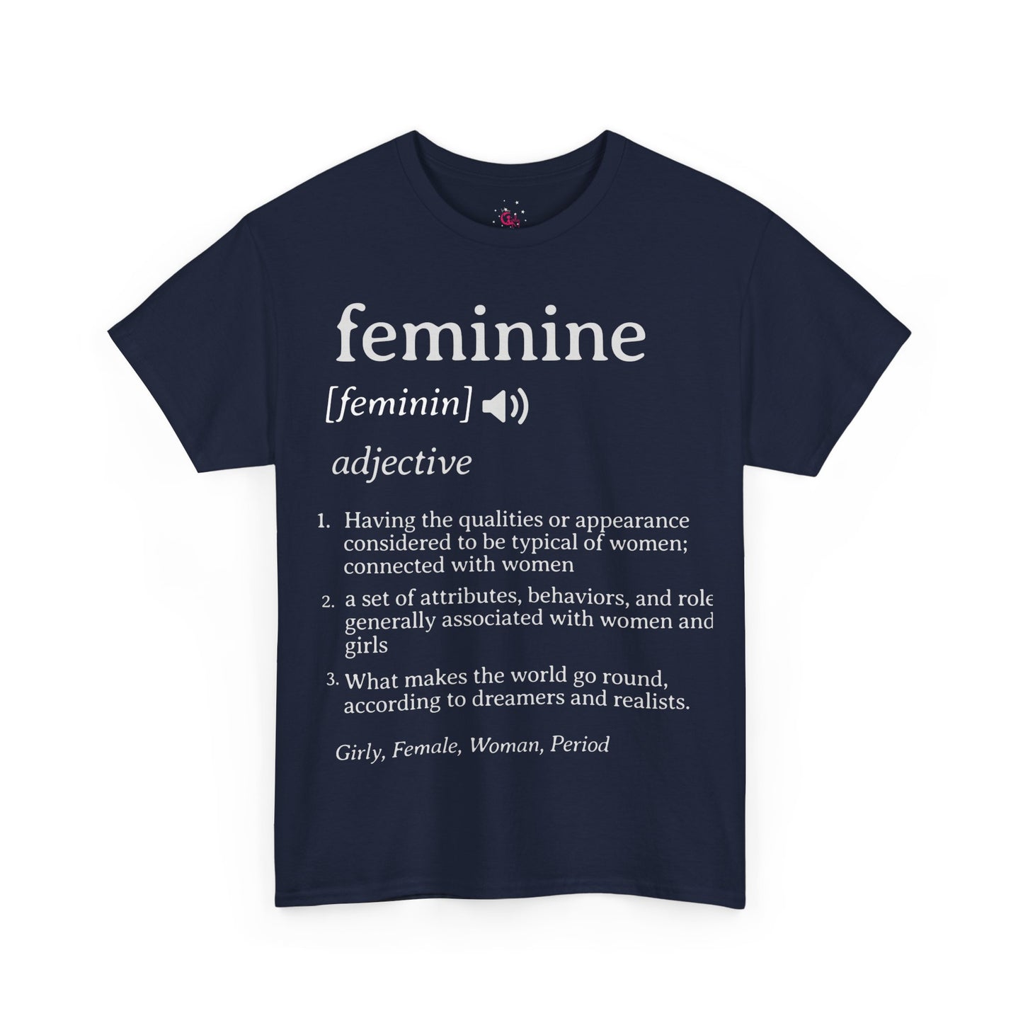 Feminine Defined Cotton Tee