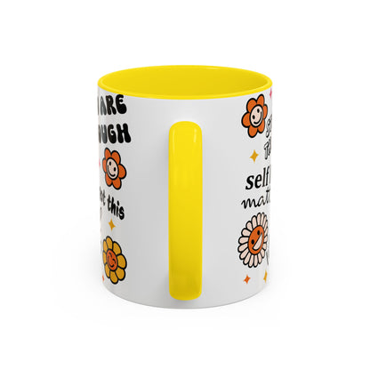 Mug - I Am Stronger Than I Feel - Self Care Inspirational 11 oz Coffee Mug