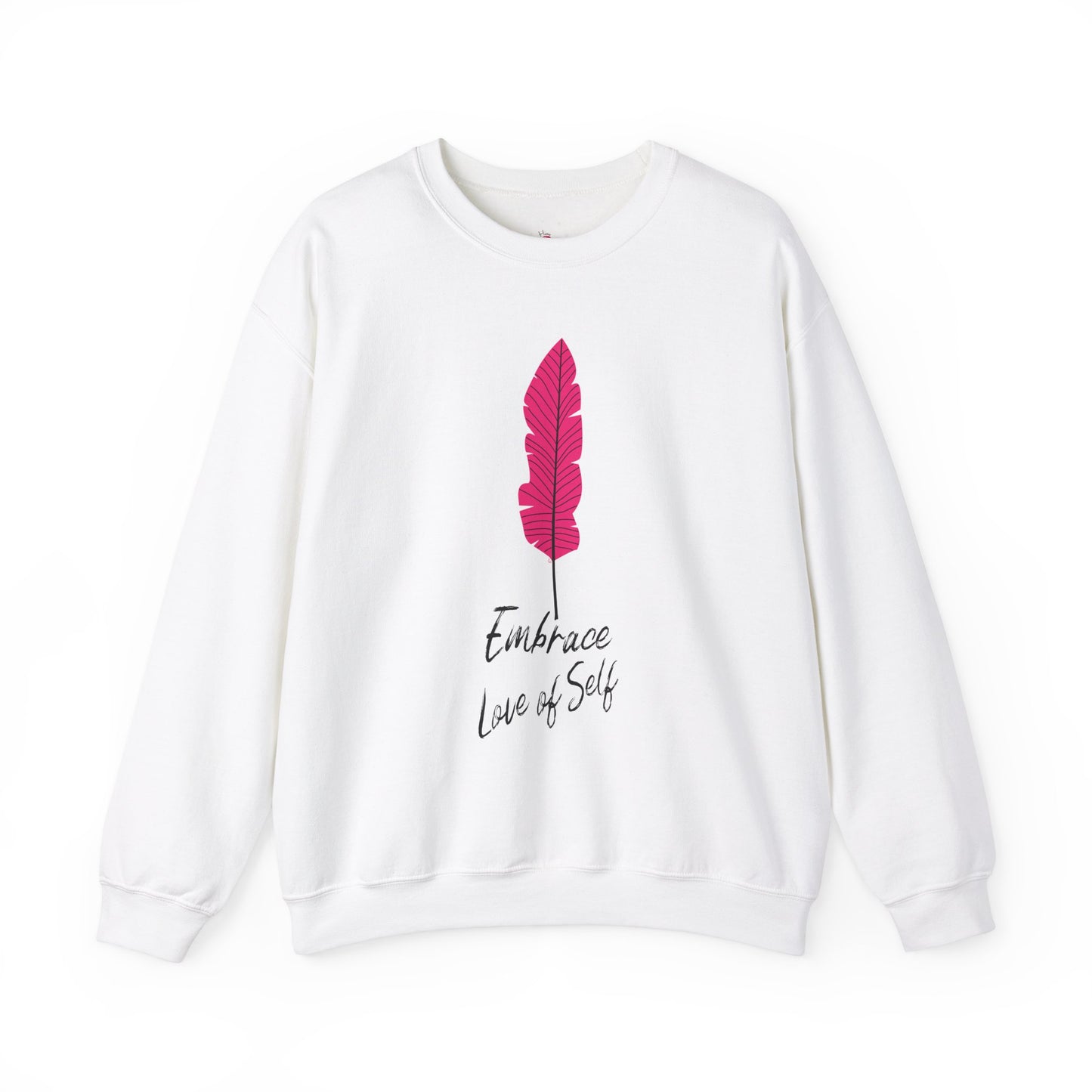 Feather Embrace Love Of Self Sweatshirt