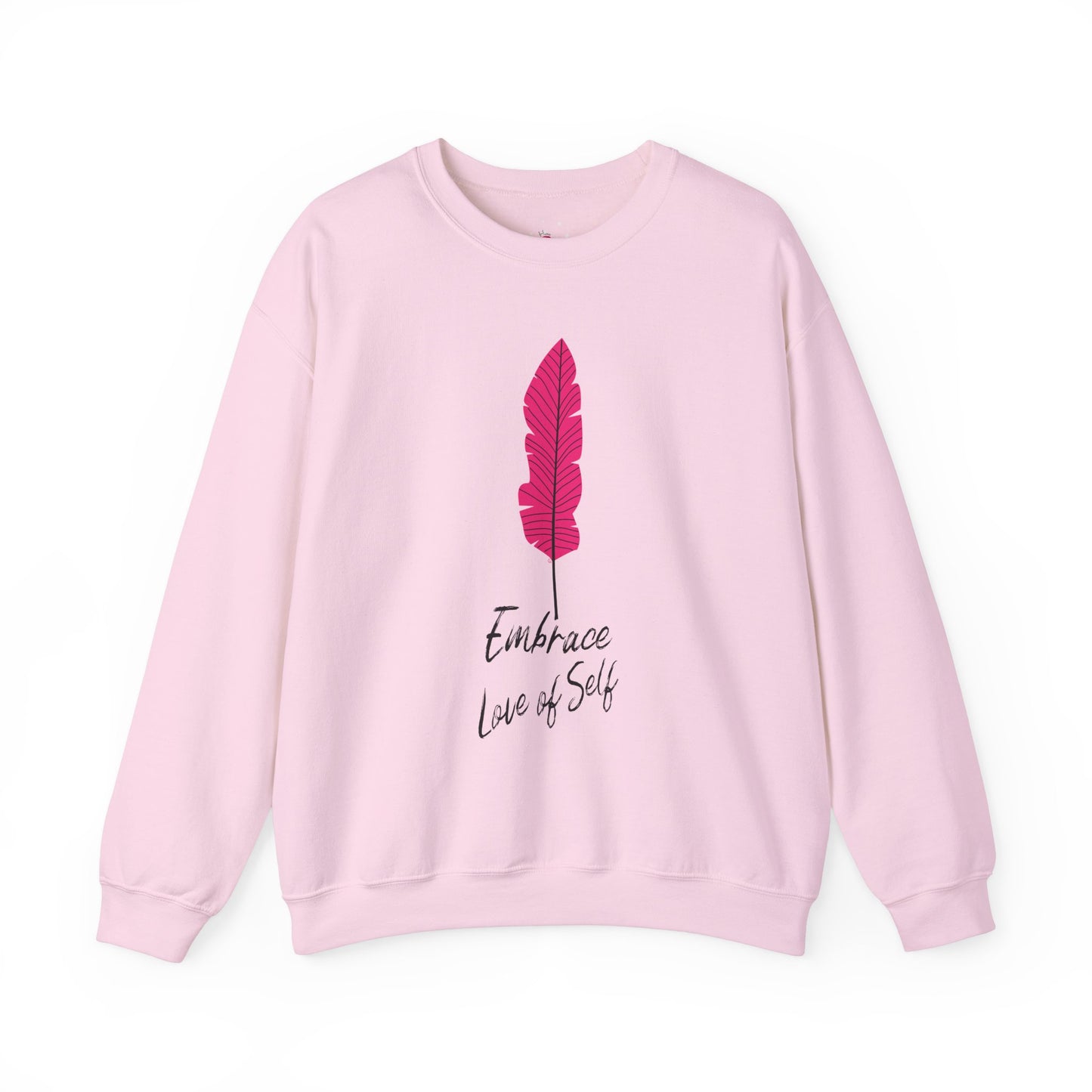 Feather Embrace Love Of Self Sweatshirt