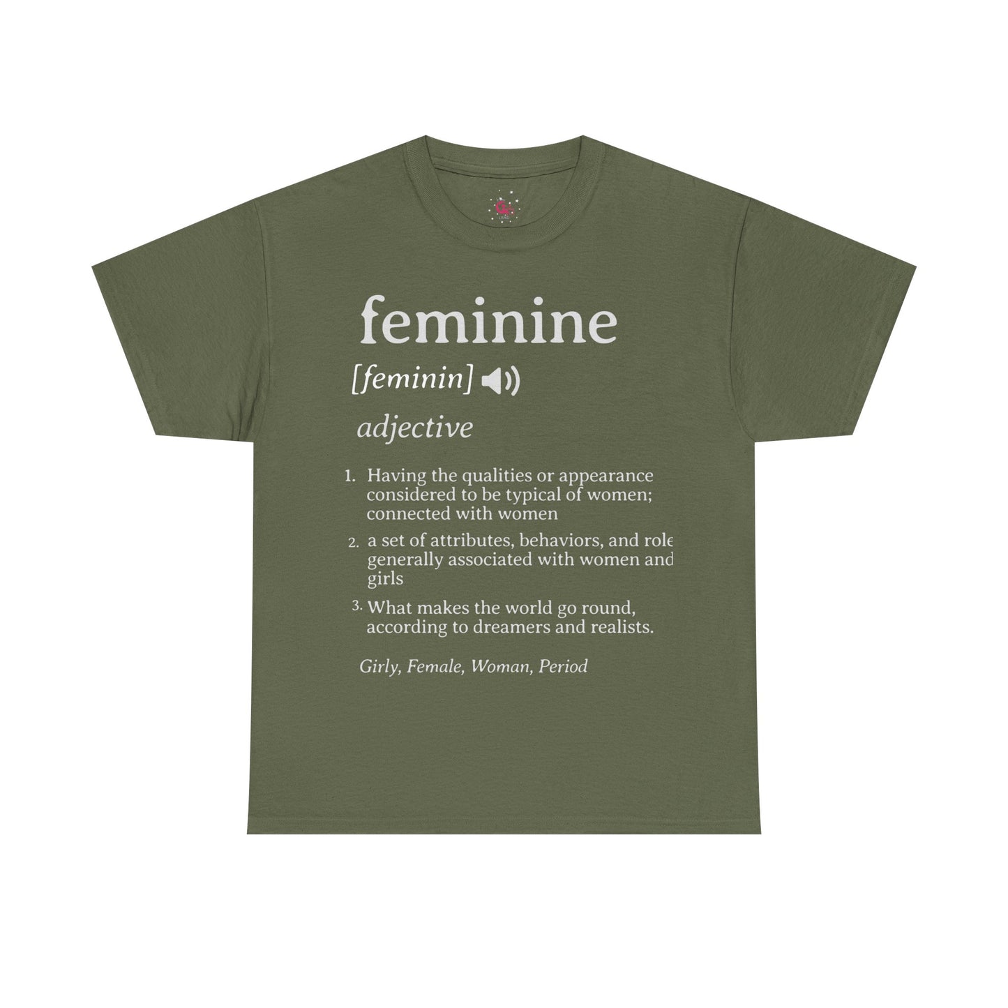 Feminine Defined Cotton Tee