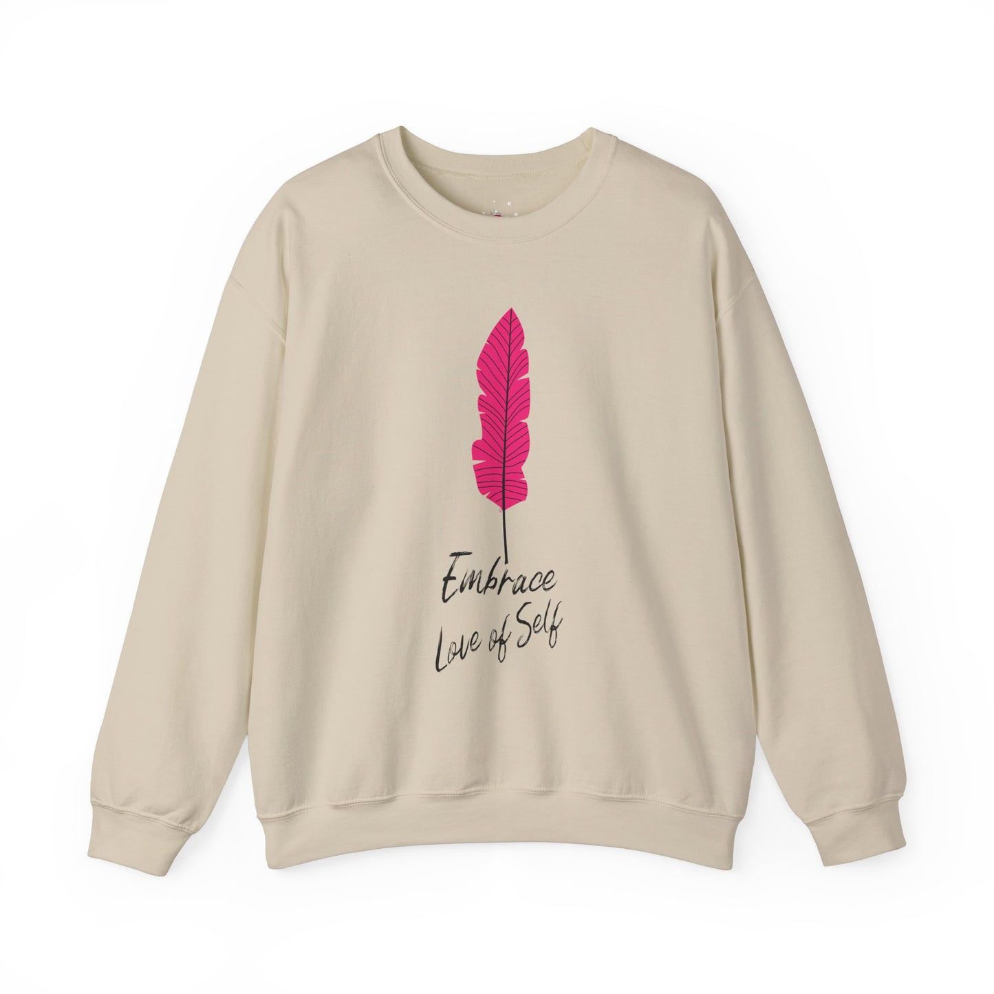 Feather Embrace Love Of Self Sweatshirt