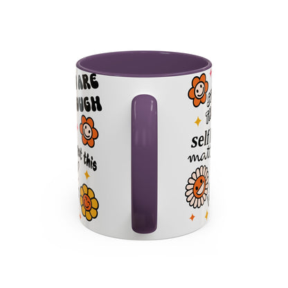 Mug - I Am Stronger Than I Feel - Self Care Inspirational 11 oz Coffee Mug