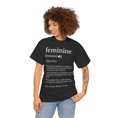 Feminine Defined Cotton Tee