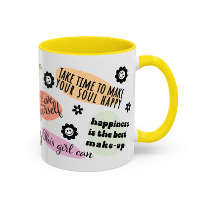 This Girl Can Self Care and Positivity Messages - Inspirational 11 oz