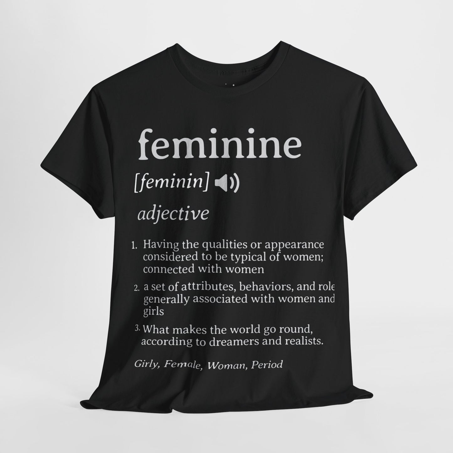 Feminine Defined Cotton Tee
