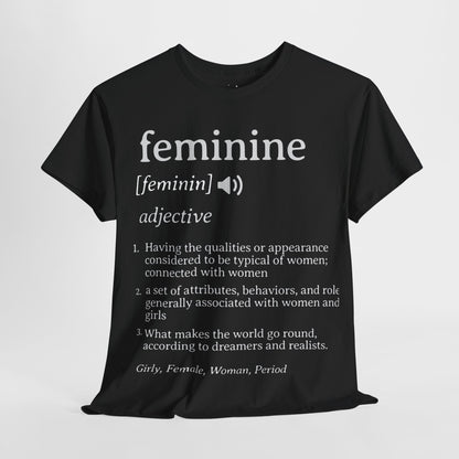 Feminine Defined Cotton Tee