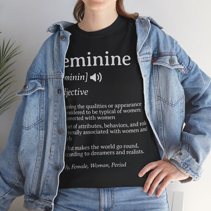 Feminine Defined Cotton Tee