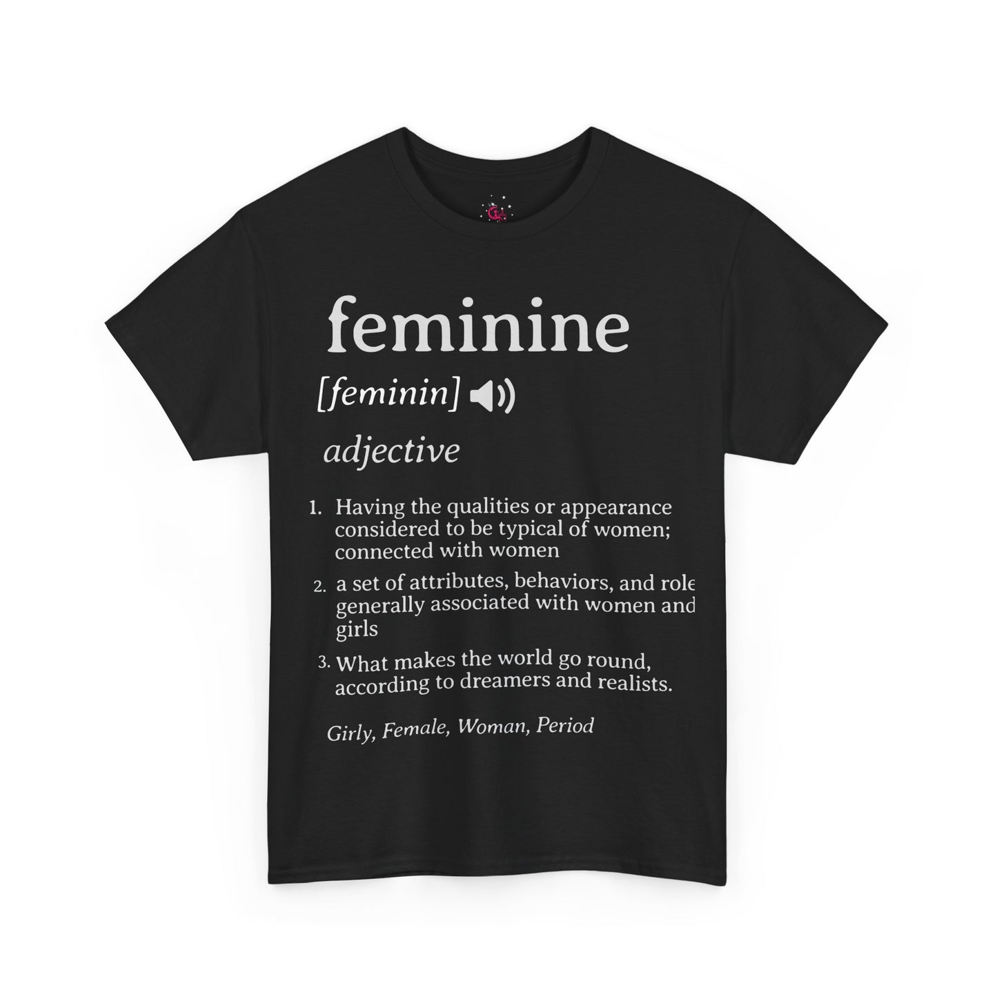 Feminine Defined Cotton Tee