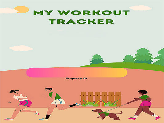 My Fitness Tracker Downloadable Planner